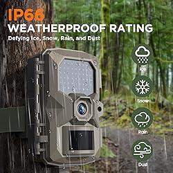 RIGDOO Trail Camera, 4K 48MP Trail Game Camera with