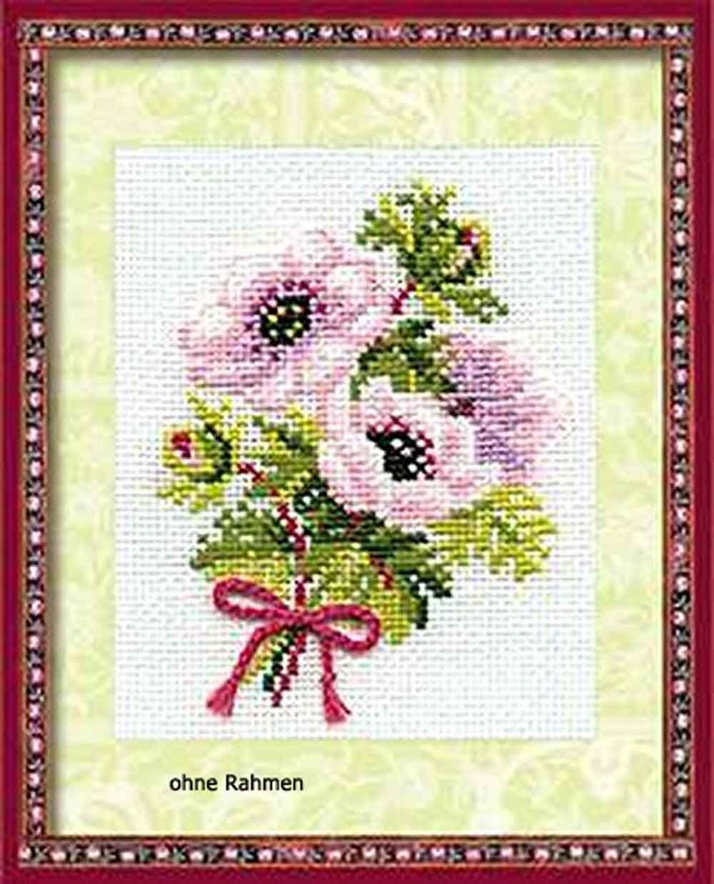 RIOLIS Cross Stitch Kit - 790 - Anemones