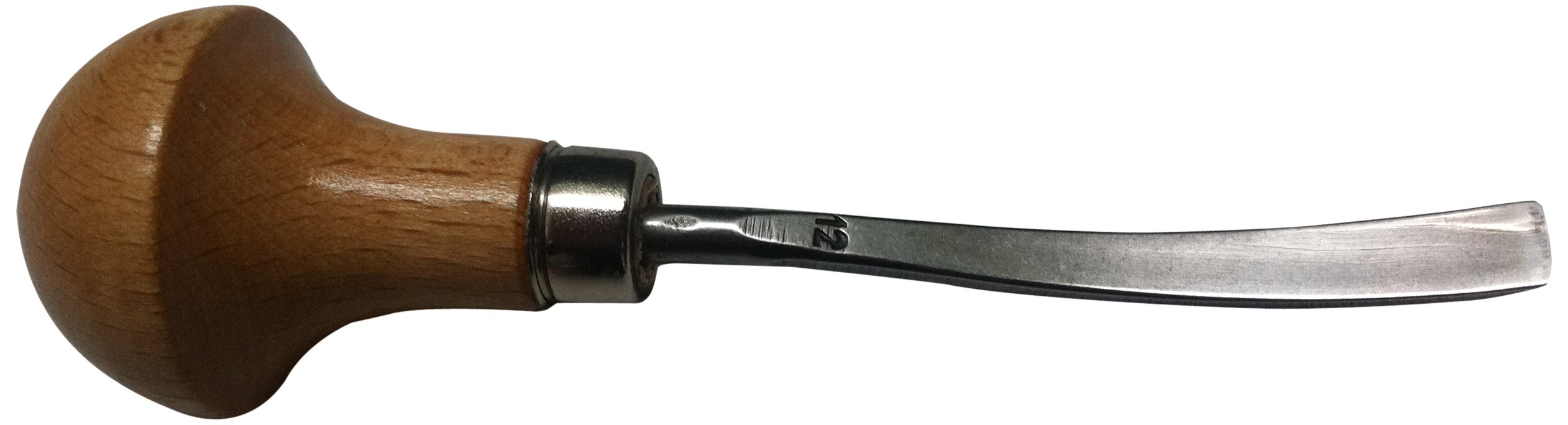 Stubai 581207 Wood Carving Chisel "Micro" Type 12, Silver/Beige, 7 mm