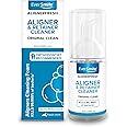 EverSmile AlignerFresh Original Clean Foam – Cleaner Compatible w/Invisalign and All Clear Aligners & Retainers – Eliminates Bacteria, Whitens Teeth, Fights Bad Breath – 25ml (1 Pack)