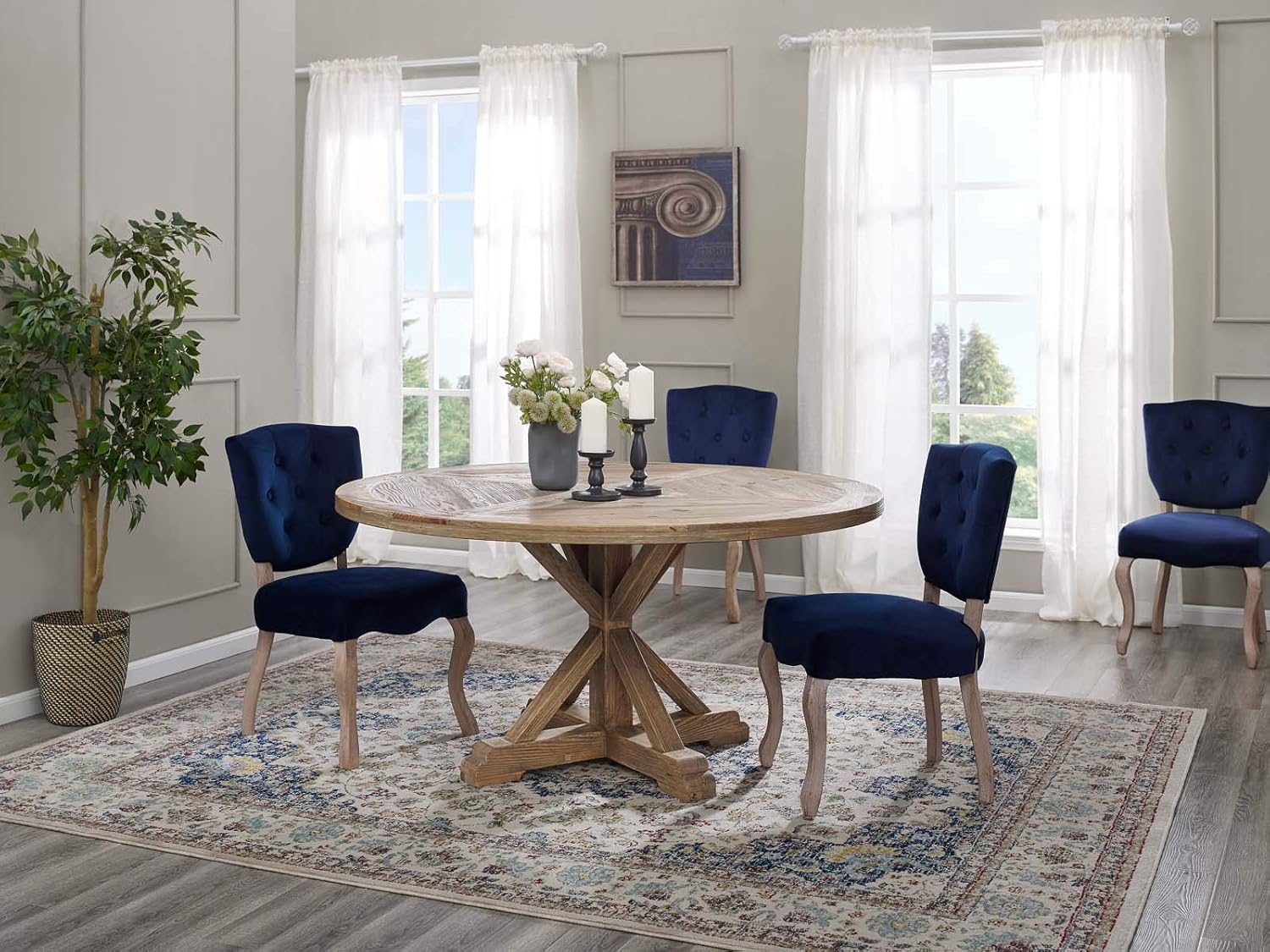 Beige Finch Alfred Dining Table