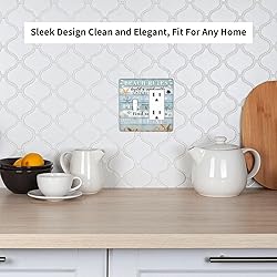 Decorative Outlet Covers Beach Rules Starfish