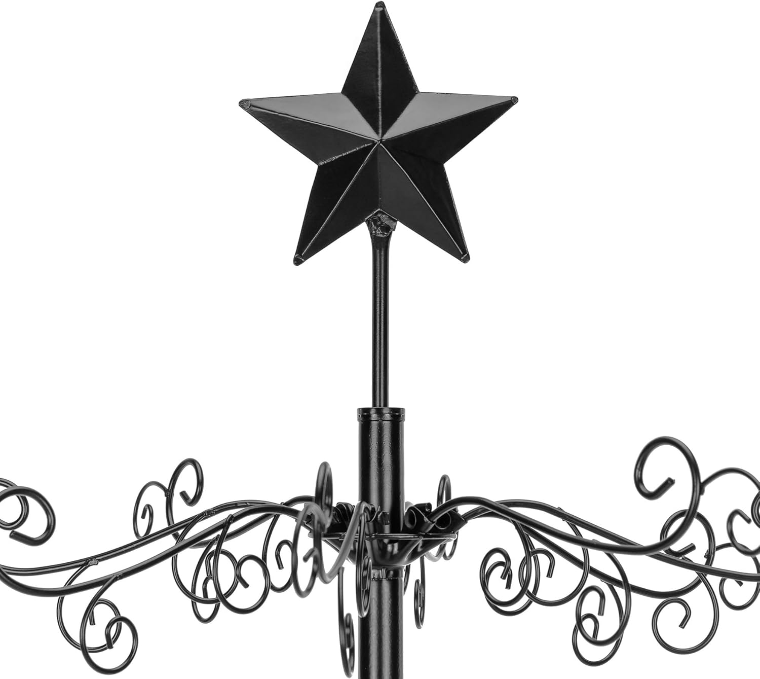 Stand Best Choice Products 6ft Wrought Iron Ornament Display Christmas