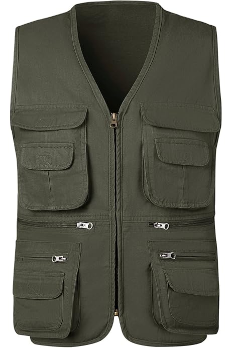 Chaleco De Pesca AQUAJ Para Hombre, Para Verano, Al Aire Libre