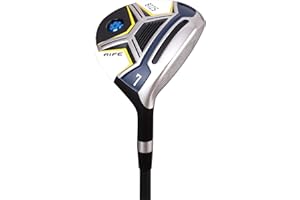 RIFE GOLF Rife 812s Offset 7 Wood Golf Club, Right Handed Senior Flex with Men's Senior Size Black Pro Velvet Grips