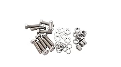 binifiMux 10-Pack M6 x 30mm Hexagon Screws Hex