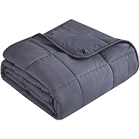 Topcee Weighted Blanket (20lbs 60"x80" Queen Size) Cooling Breathable Heavy Blanket Microfiber Material with Glass Beads Big 