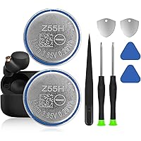 2pack Z55H 75mAh Battery for Sony Headset WF1000XM4 WF-1000XM4, Truly Wireless Earbud Noise Cancelling Headphones Premium 3.8