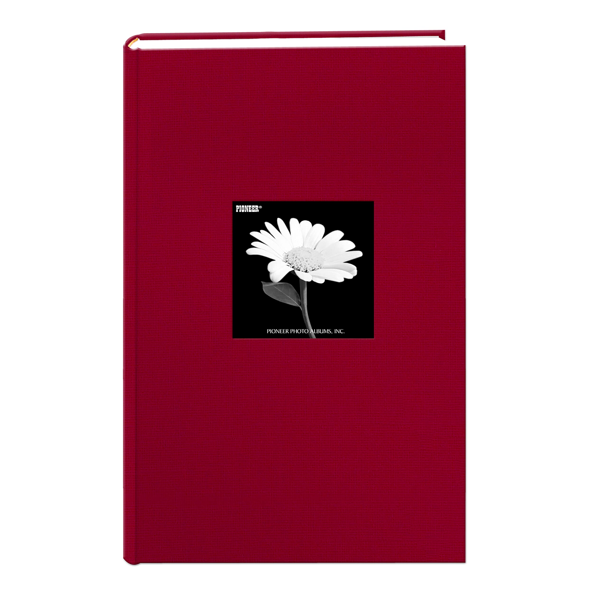 Pioneer Photo Albums Photo Album, Fabric, Apple Red