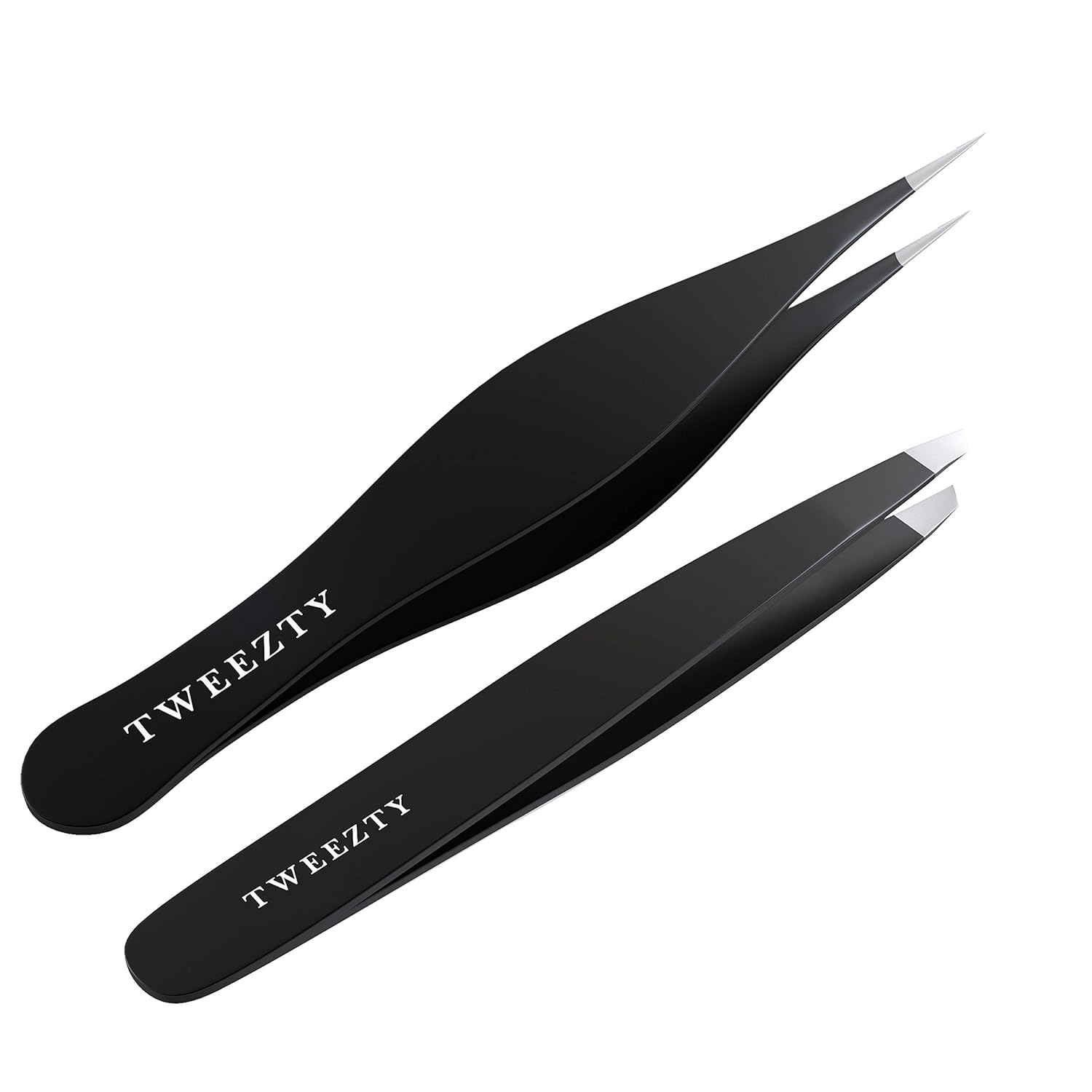 Slant Tweezers Pointed Tweezers Tweezty Stainless Steel