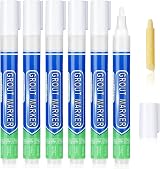 Flintronic 6PCS White Grout Pen & Replacement Nib Tile Repair Marker for view 9