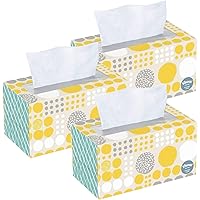 Kleenex Tissues 2-ply, 195 Count, Pack of 3, 585 Facial Tissues Total