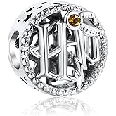 H.ZHENYUE 925 Sterling Silver Charms Magic Movie Character Dangle Beads for Bracelets and Necklaces Jewelry for Women