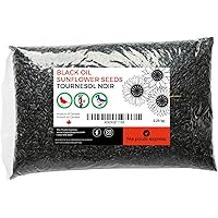 Black Oil Sunflower Seeds for Birds, (5 Pound)