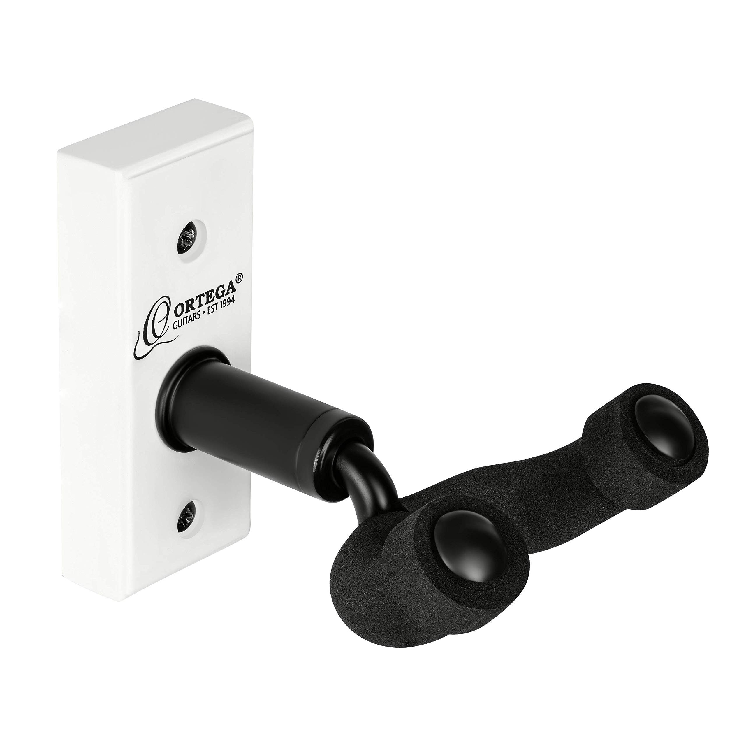 Ortega Guitars Ukulele Hanger Accessories - Wall Mount for Ukulele - Wood, White (OUH-1WH)