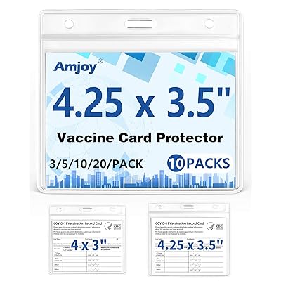 10 PCS] Vaccination Card Protector Dominican Republic | Ubuy