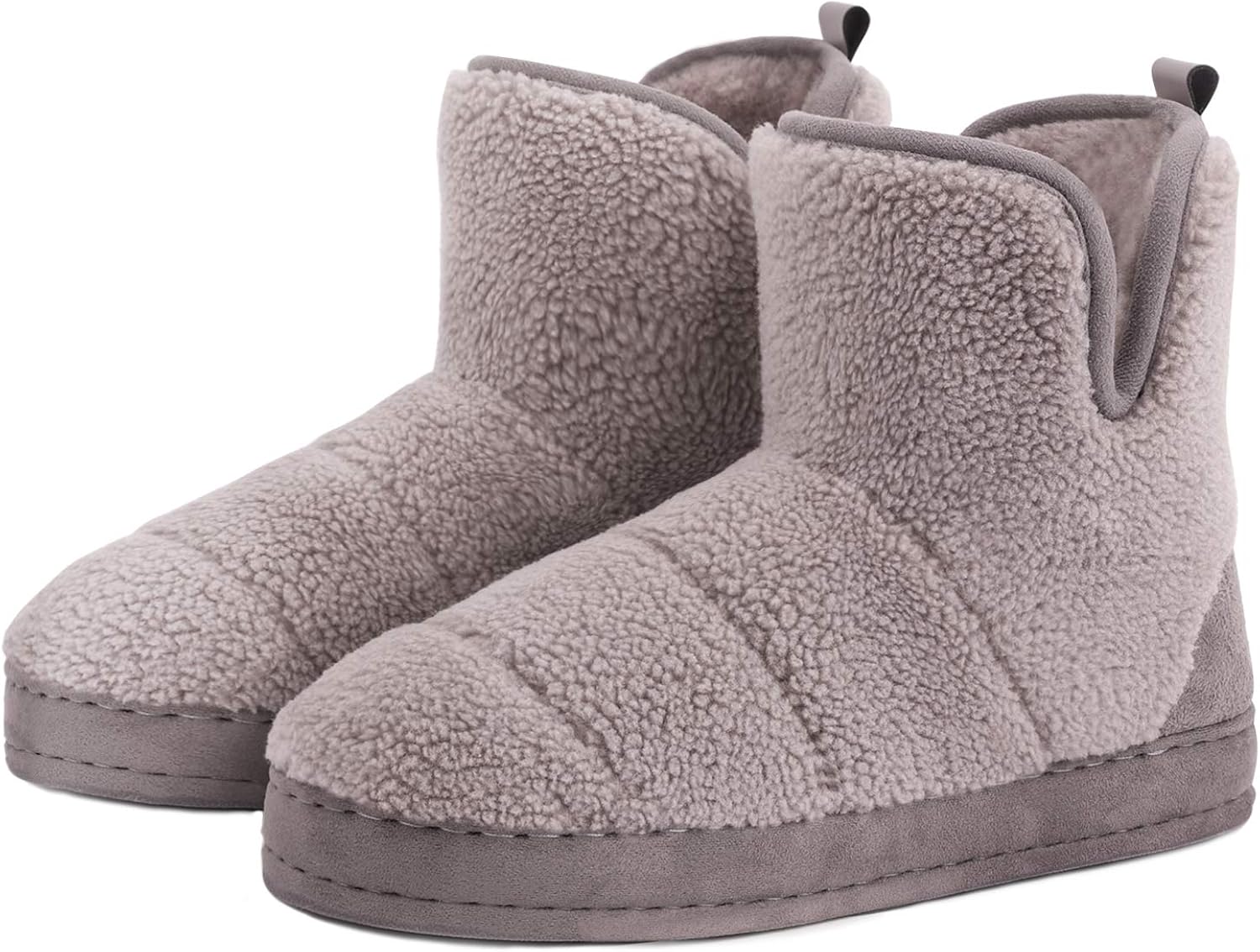 bootie slippers with rubber soles