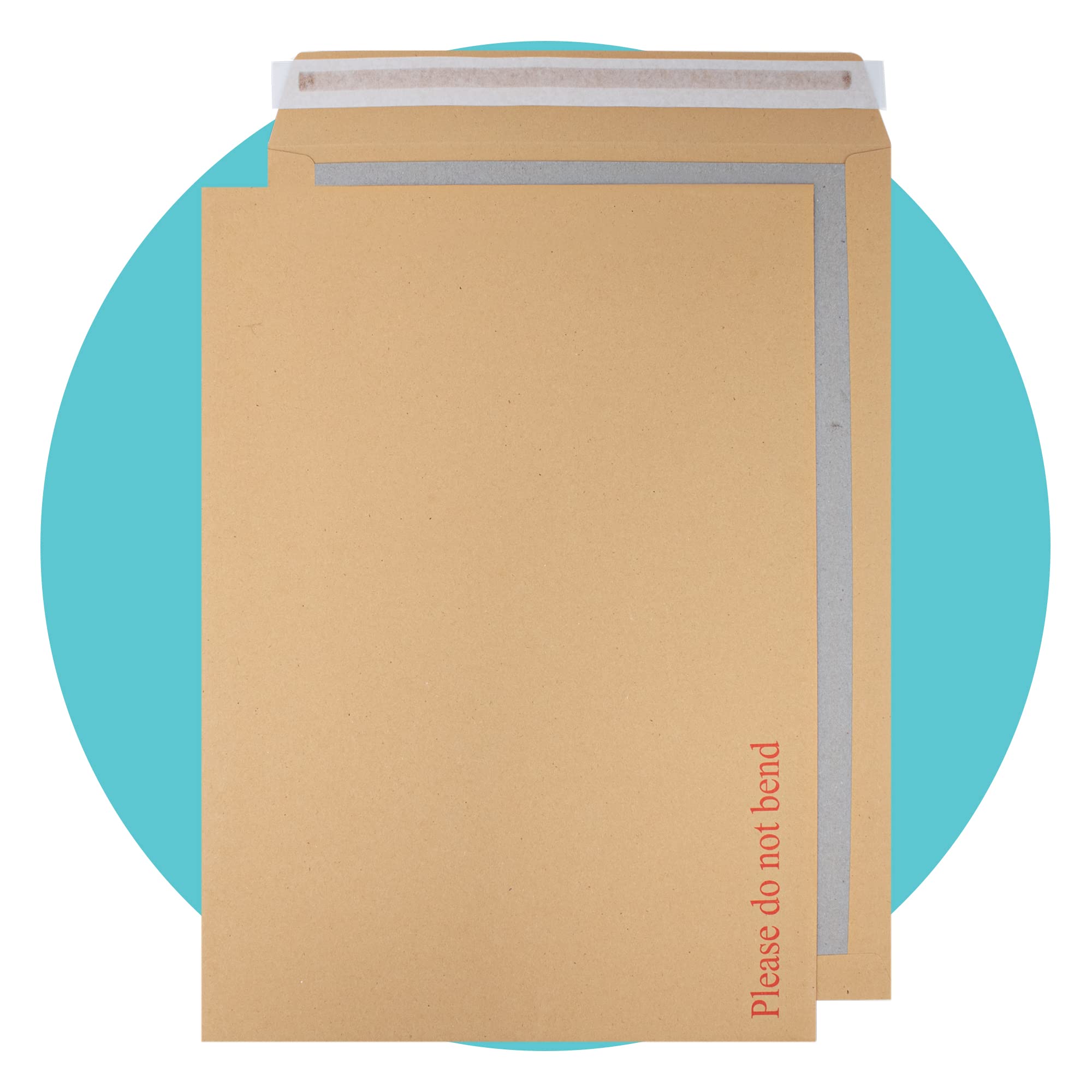 Triplast 10 x A3 C3 Manilla Hard Board Back Envelopes (457x324mm) - Cardboard Backed Mailers with Peel & Seal Strip - Rigid Do Not Bend Envelopes for Mailing Posting Shipping & Storing Documents