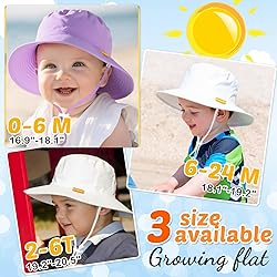 Baby Sun Hat Kids Summer UPF 50+ Toddler Bucket Hat