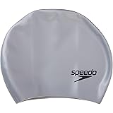 Speedo Unisex-Adult Swim Cap Silicone Long Hair