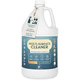 Steam &amp; Go Multi-Purpose Cleaner Spray with Oxy Power, Orange, 128 fl oz | Refill (1 Gallon) Formulated for Multi-Surfaces; Removes Stains, Eliminates Odors &amp; Degreases