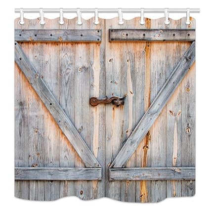 Amazon Com Nymb Rustic Countryside Wood Decor Village Wooden