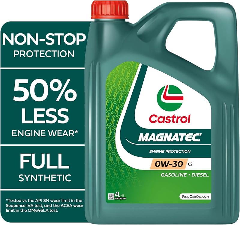 Castrol Magnatec 0W-30 C2 Engine Oil 4L Castrol MAGNATEC Dualock