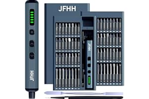 JFHH Electric Screwdriver Power Screwdriver 68 in 1 Electric Screwdriver Mini Electric Screwdriver Precision Screwdriver Cordless Repair Tool,Repair Tool Set for Phone Camera Laptop Wat