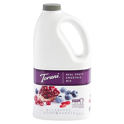 Amazon Com Torani Real Fruit Pomegranate Smoothie Mixes