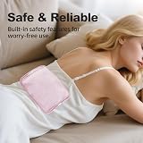 Vivo Technologies Rechargeable Electric Hot Water Bottle 25x17cm Pink view 4