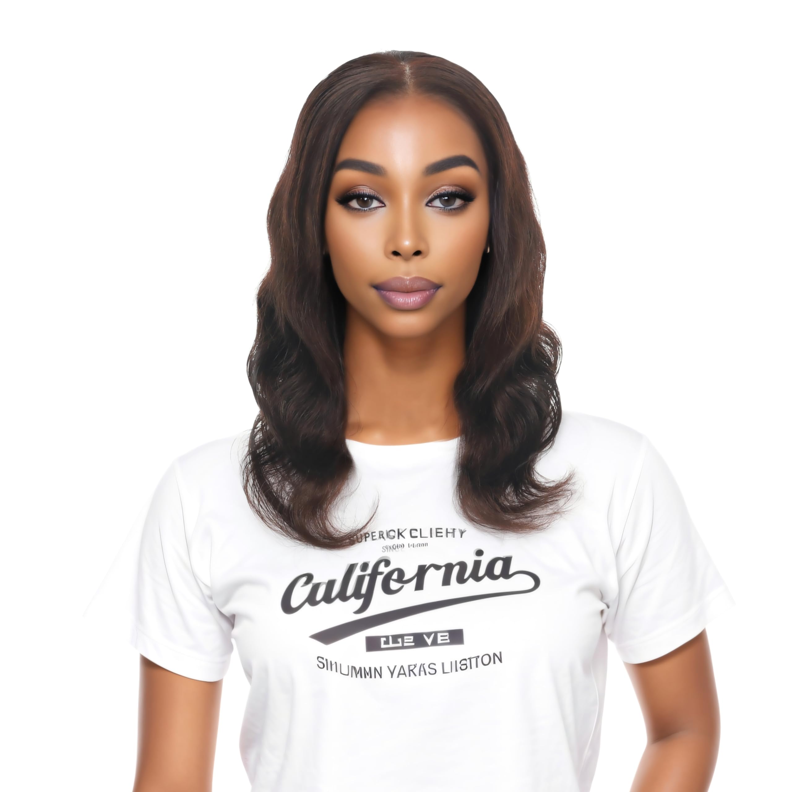 Photo 1 of EVATEC 20 Inch Real 100% Human Hair Wave Body Wigs HD 13×4 Front Lace Wig for Women Professional Diverse Styles