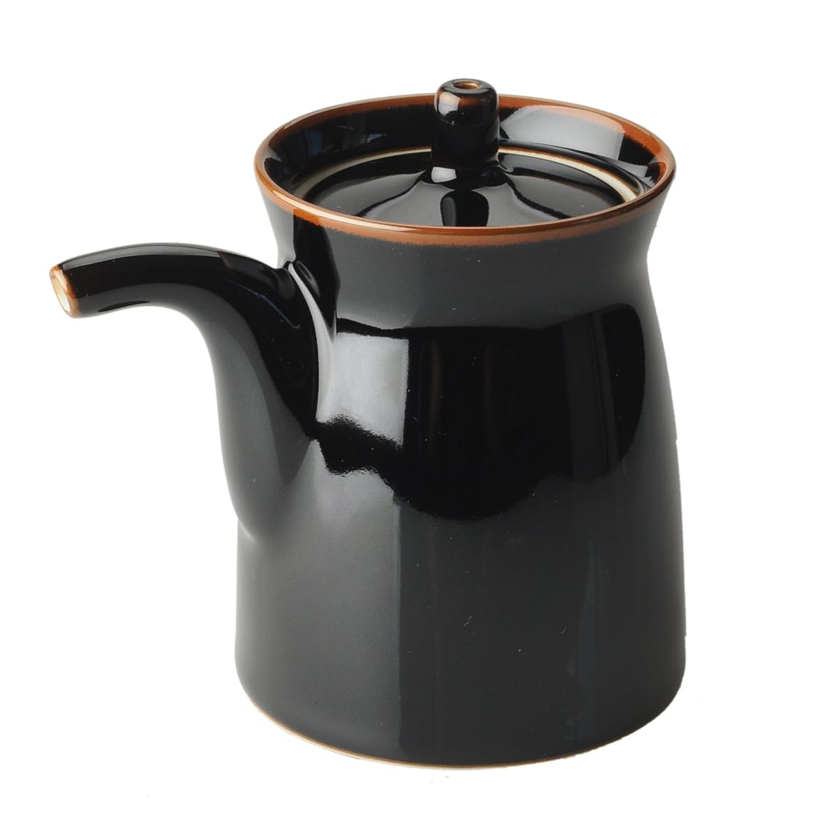 Hakusan Porcelain G type Soy sauce dispenser 120ml Tenmoku NEW