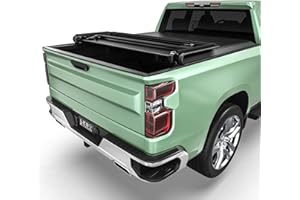 LEDKINGDOMUS Soft Tri-Fold Truck Bed Cover Fits for Chevy Silverado/GMC Sierra 1500 New Body Style 2019-2025 | 5'9" (70") Bed Without Multi-Flex Tailgate