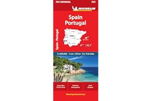 Michelin Spain & Portugal Map 734
