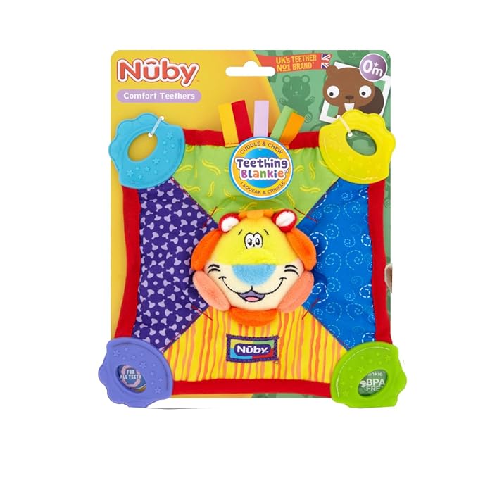 nuby lion teether