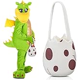 SATINIOR Halloween Candy Bucket Honey Bee Pot Dinosaur Egg Trick or Treat Bag Halloween Costume Accessories Candy Bag Gift