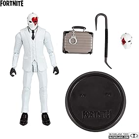 McFarlane Fortnite Figura Wild Card Rojo, Multicolor (10613) 