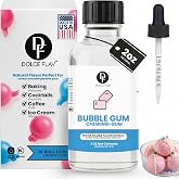 Dolce Flav Bubble Gum Extract, 2 Oz | Oil-soluble flavoring for candy and ice cream