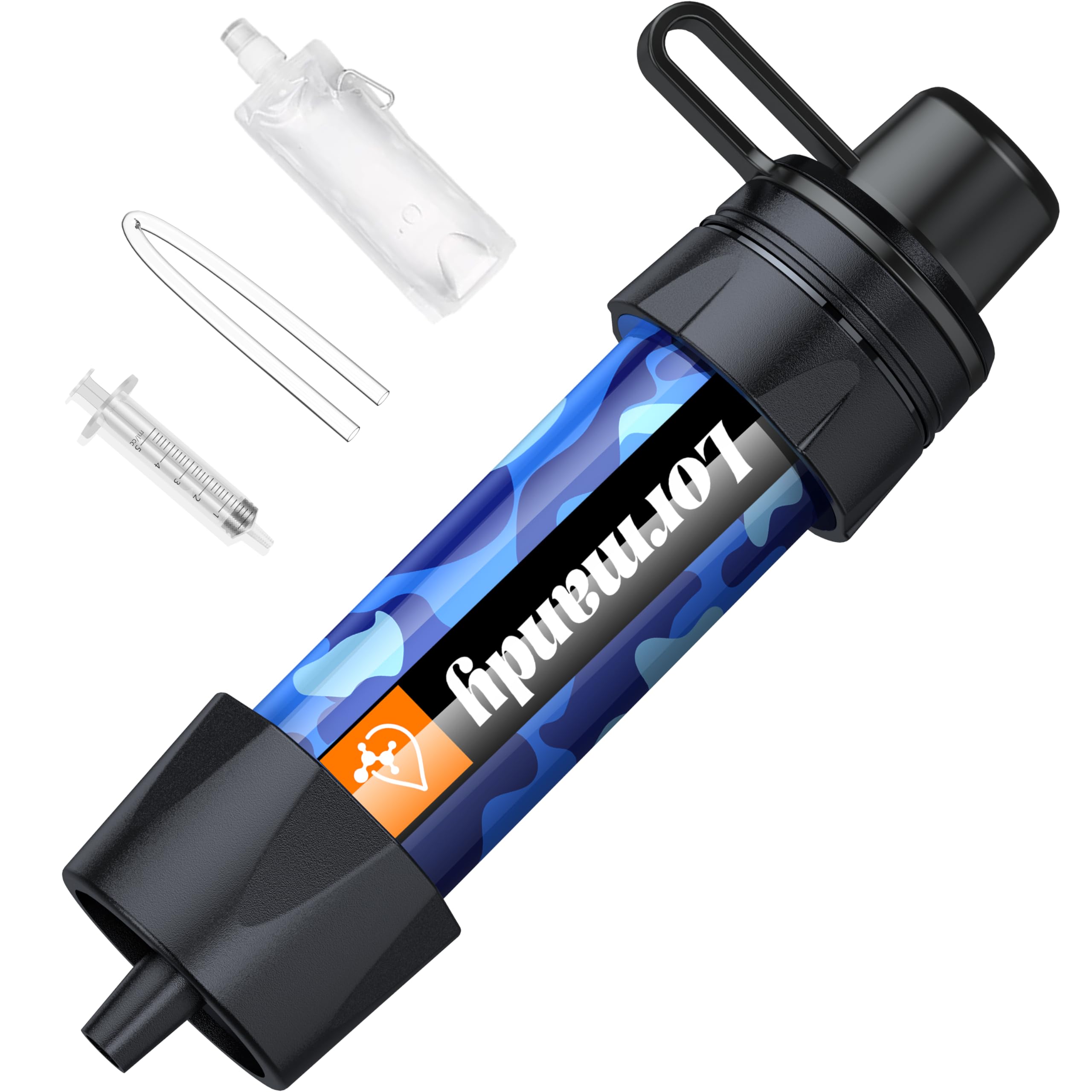 Photo 1 of Lormandy Straw Water Filter, Portable Water Filtration System Water Purifier, Personal Outdoor Emergency Survival Gear for Hiking Travel Camping Accessories Emergency Preparedness Outdoor Activities1048674402
lpnpmey6723807
