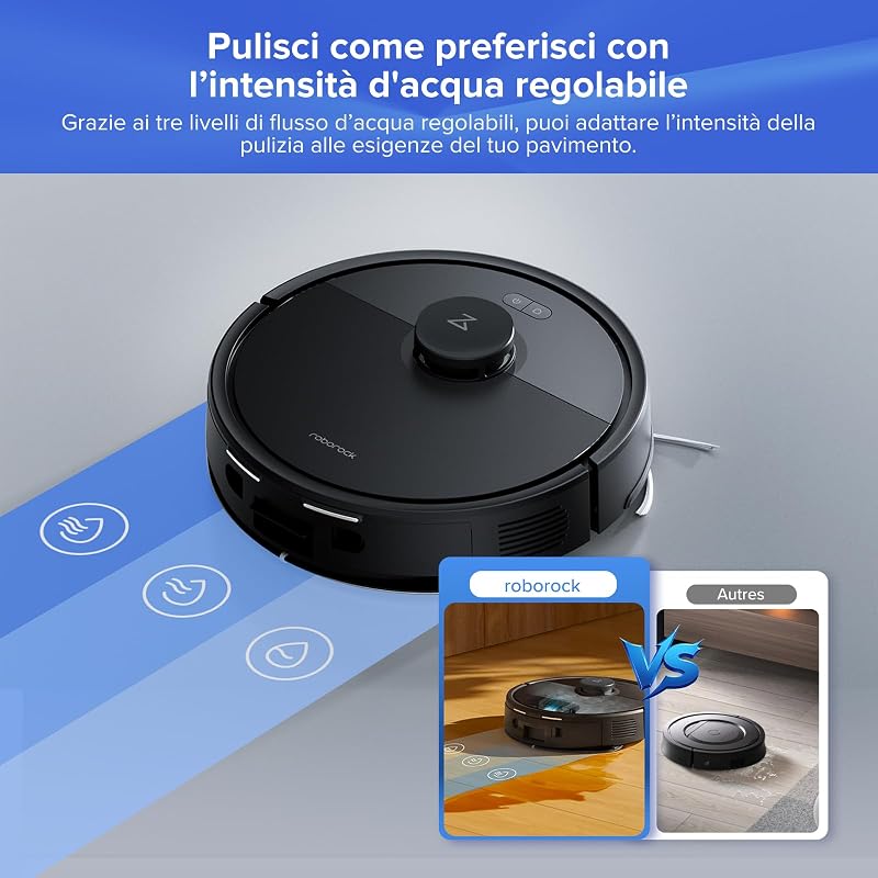 Q7 L5+ Set Robot Aspirapolvere con Stazione Svuotamento Automatico
