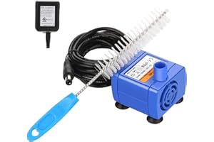 Ownpets Pet Drinking Fountain,3L or 0.8 Gallon Quiet Automatic Eletrinic Water Fountain for Cat and Dog (Fountain Pump)