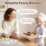 Airlab Wooden Food for Play Kitchen Full English Breakfast Fry Up Toy Set view 6