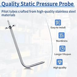 Static Pressure Probes HVAC Fits for Fieldpiece