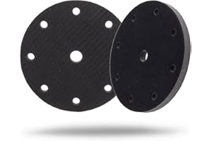 Maxshine Universal Soft Foam Interface Pad – 6" (150mm) Diameter – Extra Cushion for Sanding & Polishing – Hook & Loop Compatible – Enhances Contour Adaptation & Final Finishing