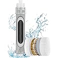 Luxsego Shower Head Filter for Filtered Shower Head with Activated Carbon Fiber Filter(FSH-CFG), Replacement Showerhead Filter Set for Dry Skin&Dry Hair Purify Hard Water
