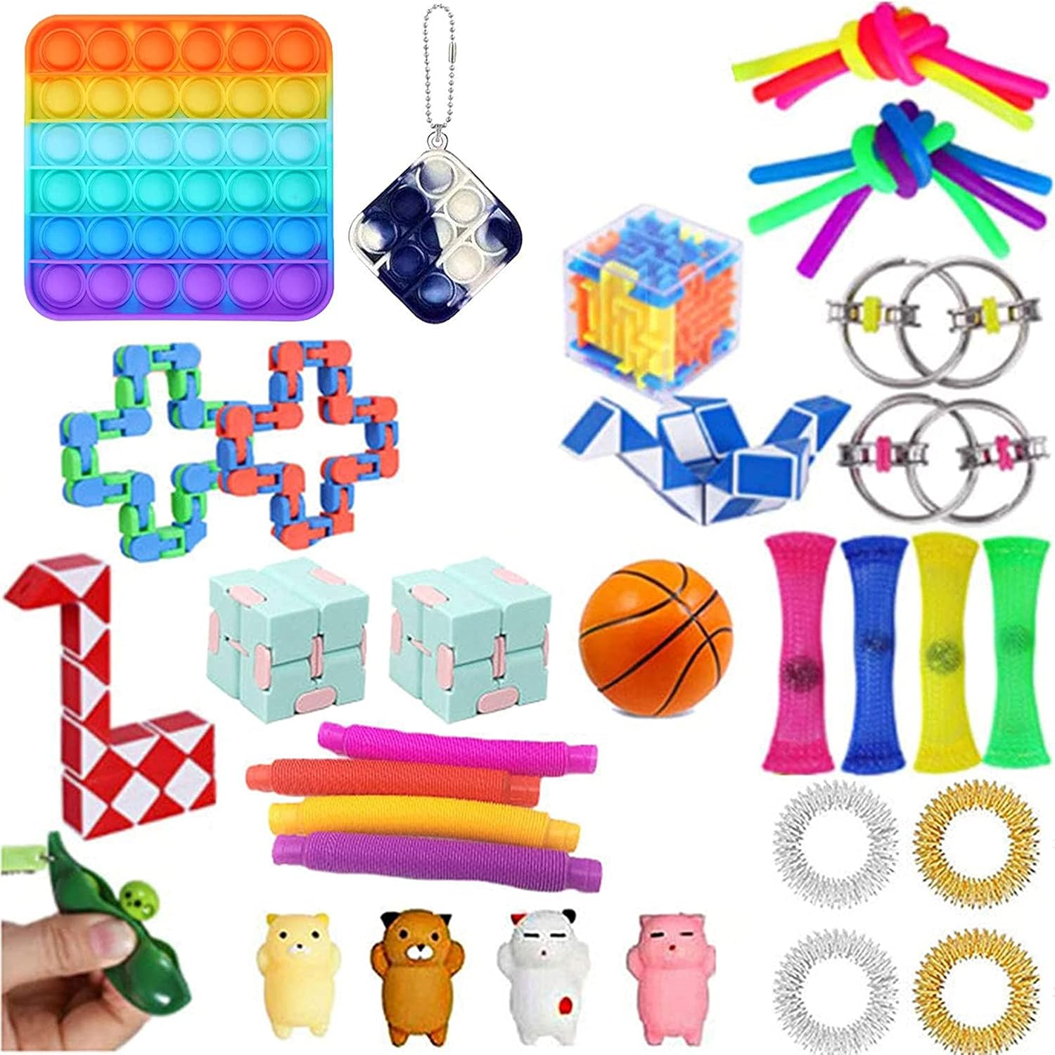 Pop It Fidget Toy Pack