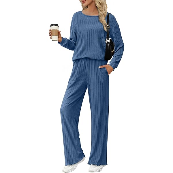 DAVID ARCHY Conjunto De Pijama Mullido Para Mujer, De Forro Polar, Ropa