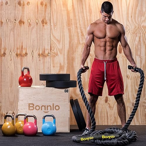 Kettlebell Battle Rope Crossfit Workout Battle Ropes Heavy Battle