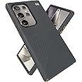 Speck Presidio 2 Grip Samsung Galaxy S24 Ultra Case - Drop & Camera Protection, Soft-Touch Secure Grip, Wireless Charging Compatible, Shock Absorbant, Galaxy S24 Ultra Case - Charcoal Grey