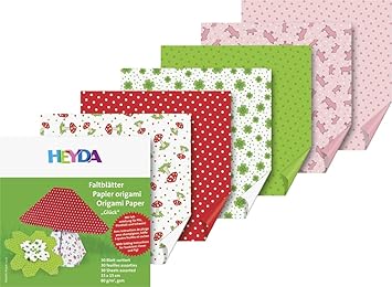 Heyda Origami Faltblätter Set Amazonde Elektronik